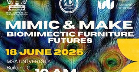 Mimic and Make Biomimetic Furniture Futures Exhibition