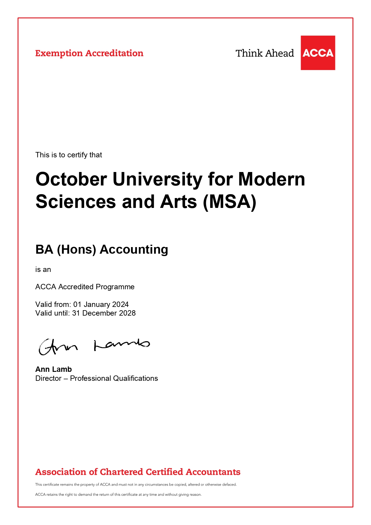 BA (Hons) Accounting - Exemptions Certificate_250923_124507_page-0001