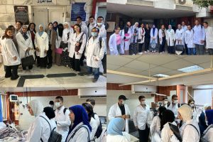 MSA Pharmacy and Physical Therapy Students Join Interprofessional Education Visit at Imbaba General Hospital