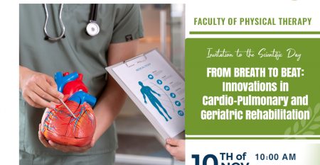 From Breath to Beat Innovations in Cardio-Pulmonary and Geriatric Rehabilitation Scientific Day