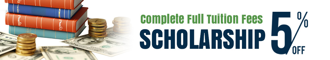 complete full tuition fees scholarship