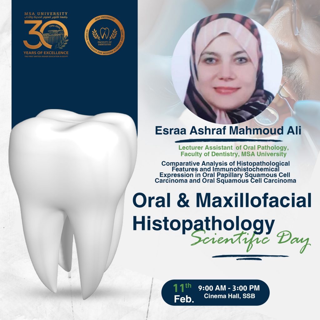 Scientific Day on Oral Biology and Oral Pathology Bridging Research and Clinical Practice - speaker 5