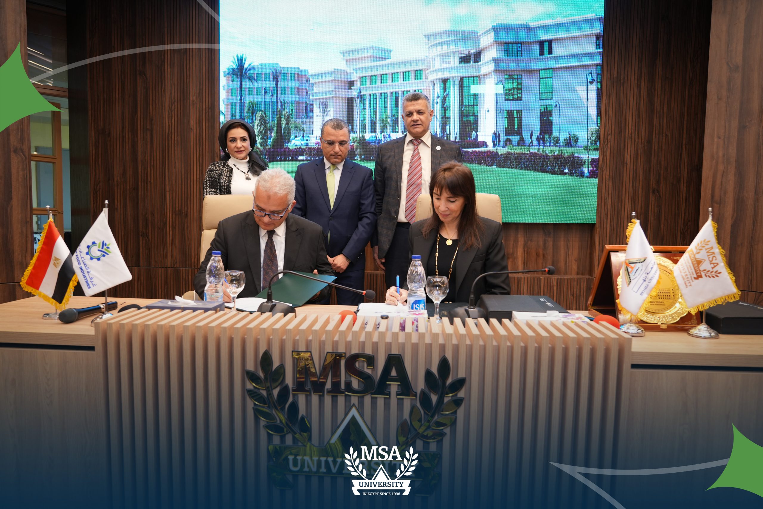 MSA Faculty of Nutrition & Food Technology Signs Cooperation Protocol with the Food Industries Chamber (5)