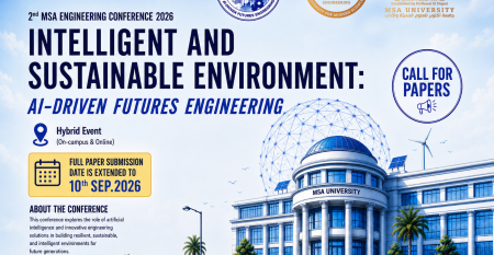 Intelligent and Sustainable Environment: AI-Driven Futures in Engineering Conference