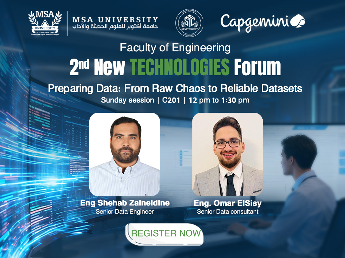 MSA x Capgemini – 2nd New Technologies Forum: Data & AI Tech Series