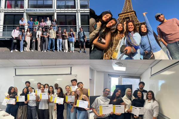 MSA University Students Successfully Complete International Summer School in France